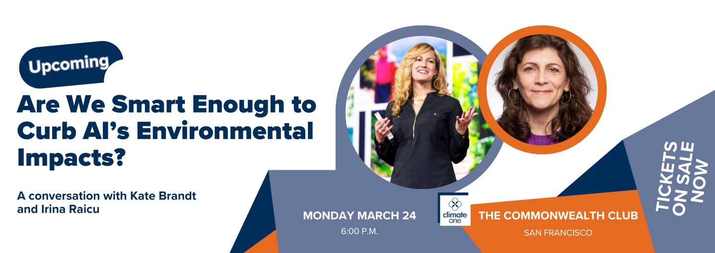 Are We Smart Enough to Curb AI’s Environmental Impacts? Image - the speakers