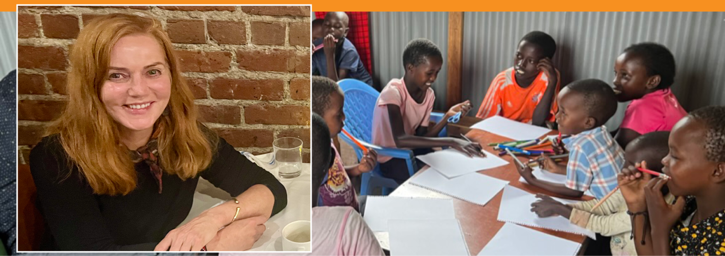From Tiny Seed to Global Change: How Small Beginnings Make a Better World Image - school children; the speaker