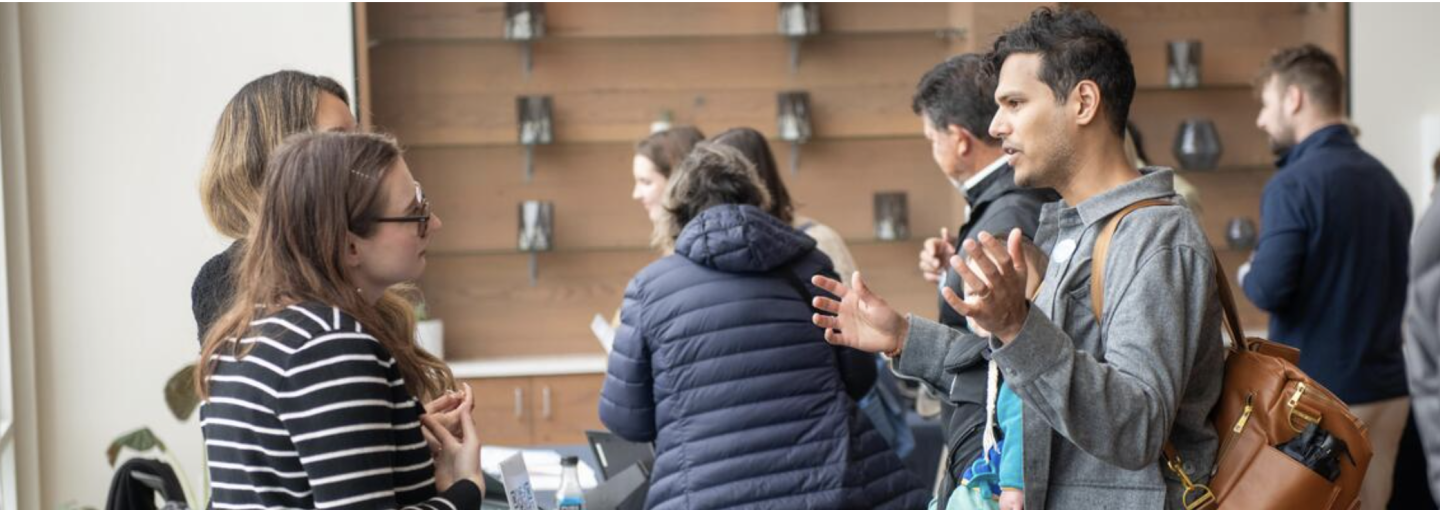 Image - people at Climate One program