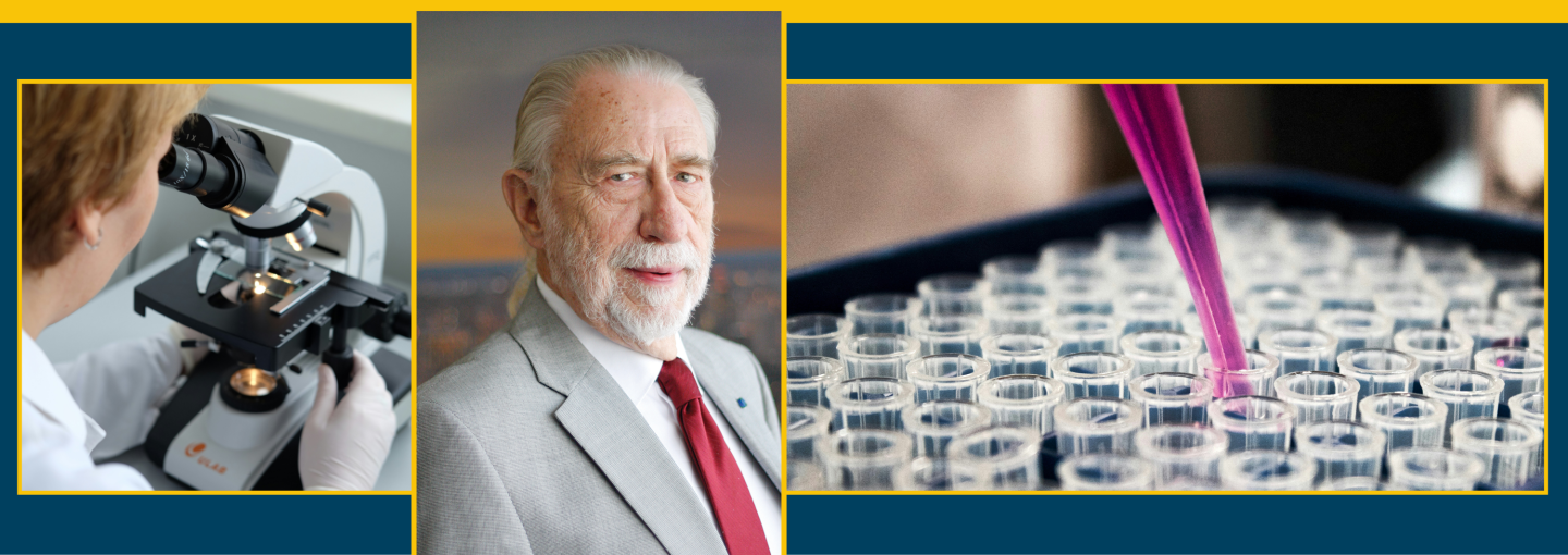 Image - George Lundgren and images from medical research