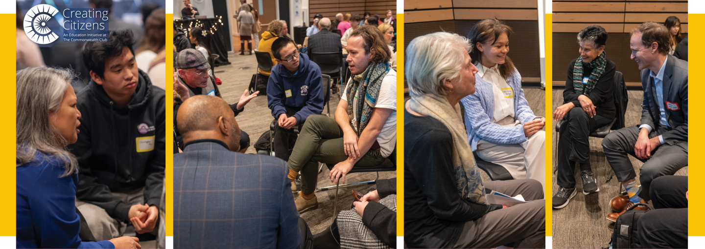 Image - students talking with adults