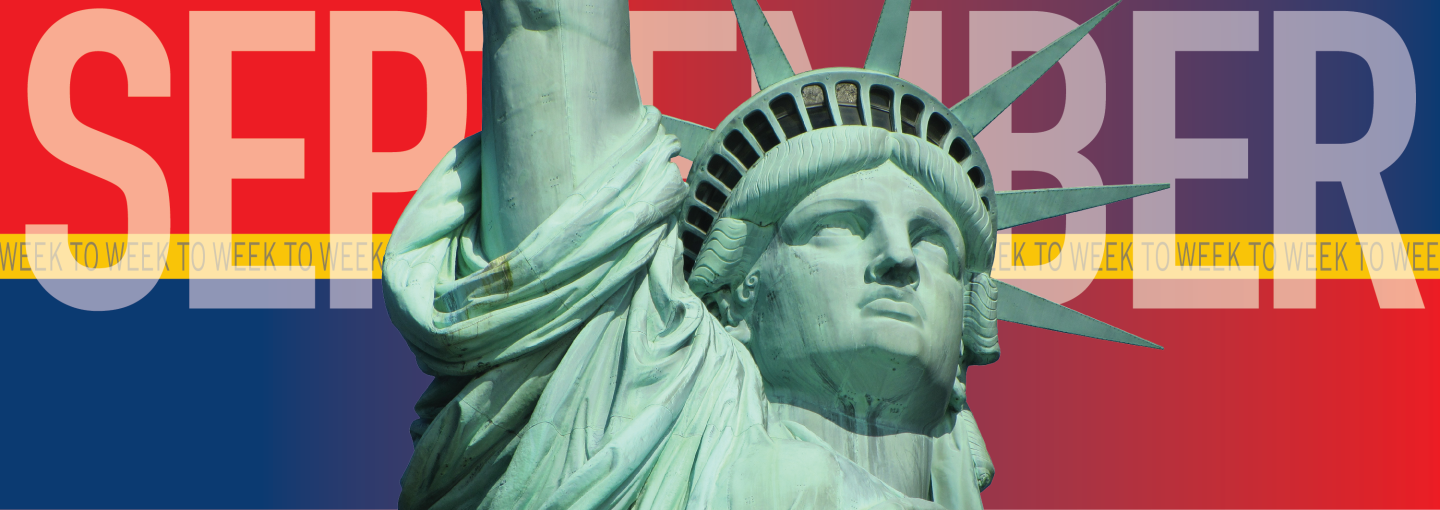 Politics in September: Week to Week Political Roundtable Image - Statue of Liberty