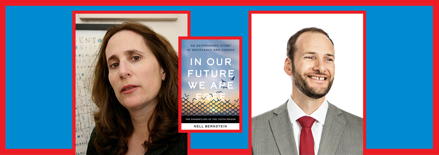 Image - the speakers and a book cover