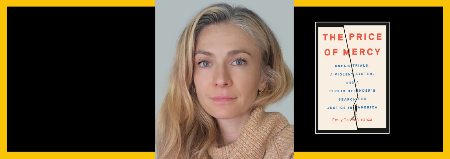 Image - the speaker and her book cover