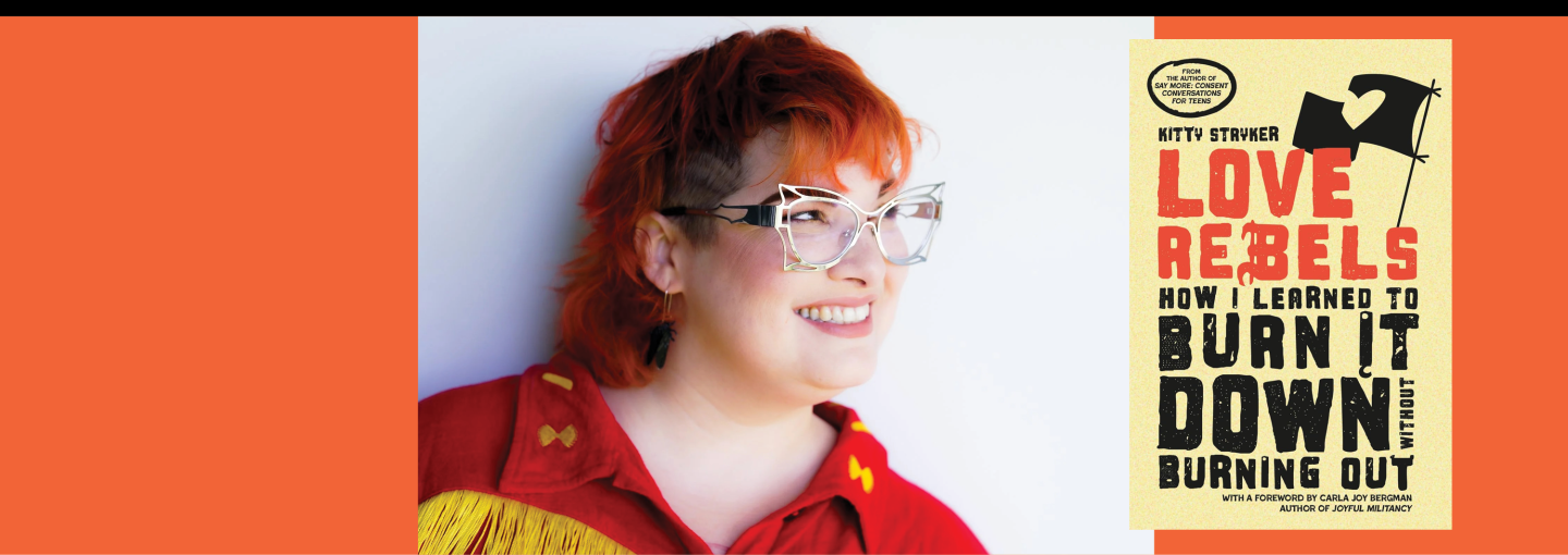 Image - the speaker and her book cover