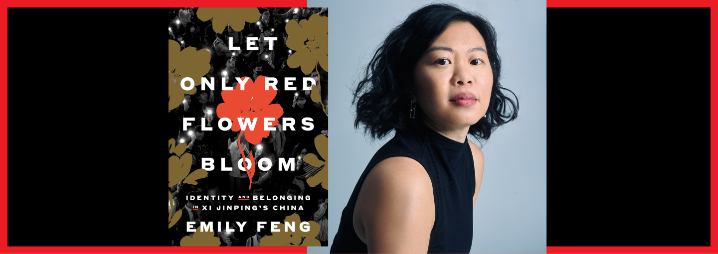 Image - the speaker and her book cover