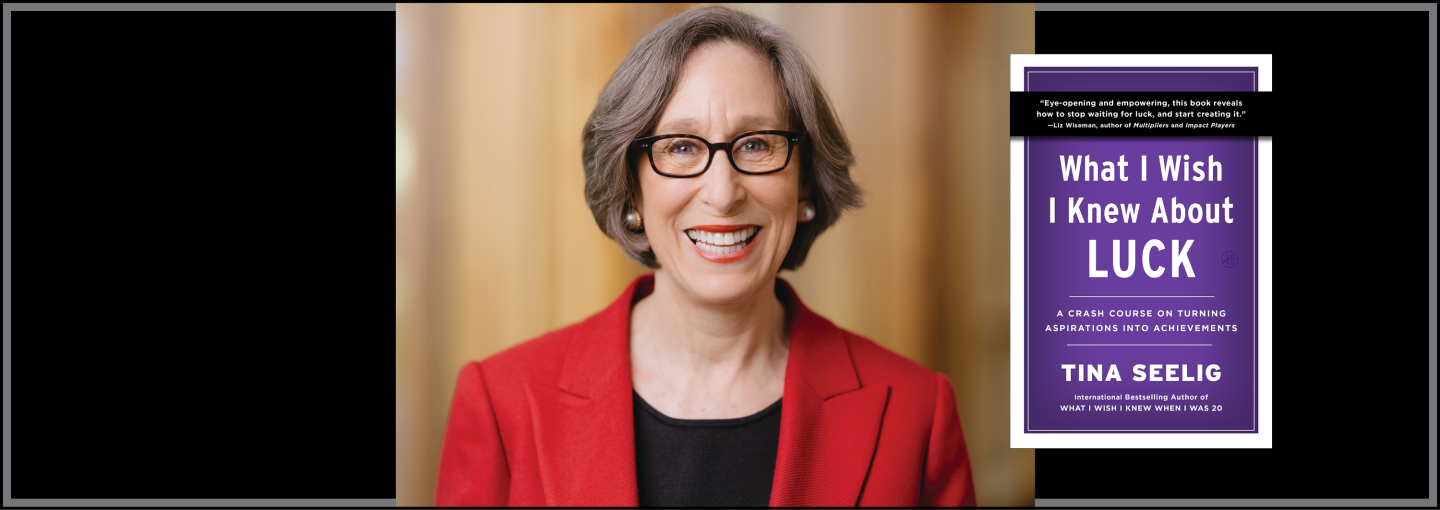 Image - the speaker and her book cover