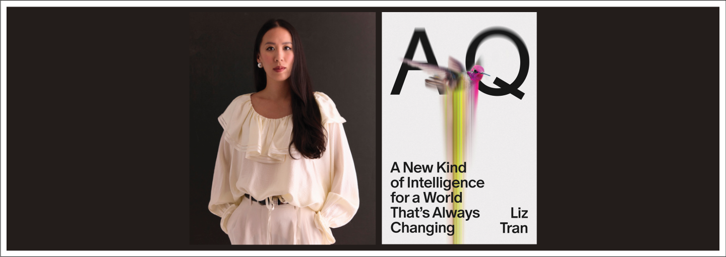 Image - the speaker and her book cover