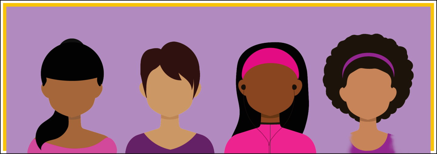 Image - illustration of four women