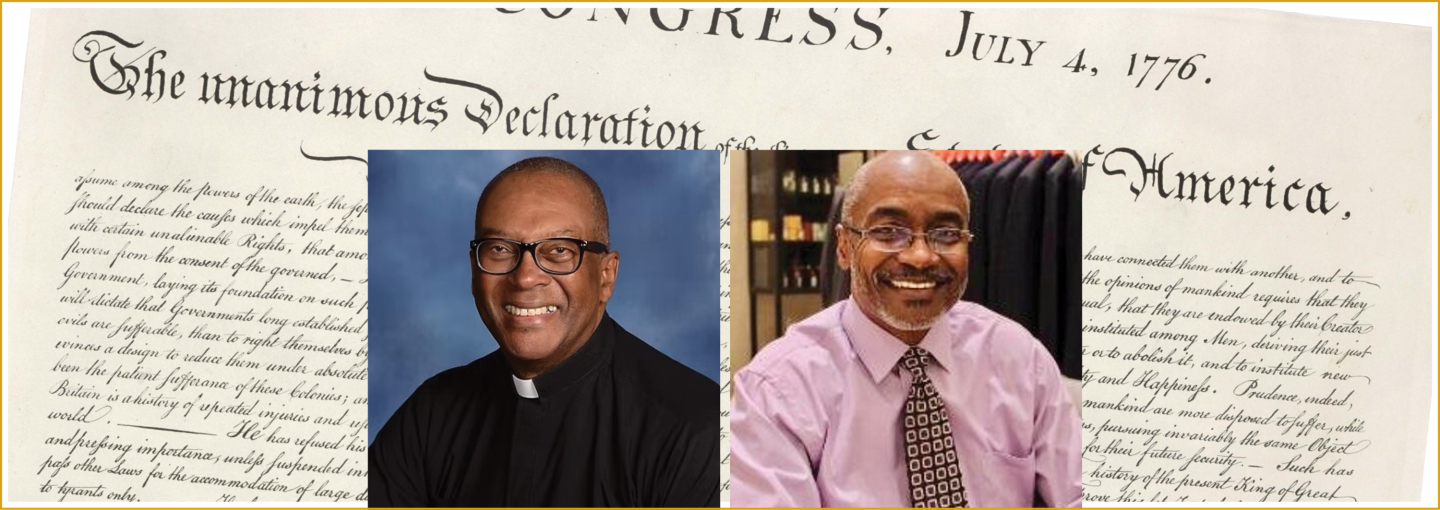 Image - Declaration of Independence and the speakers