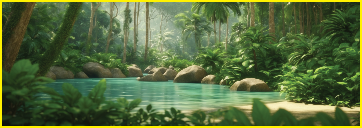 Image - AI-created image of rainforest