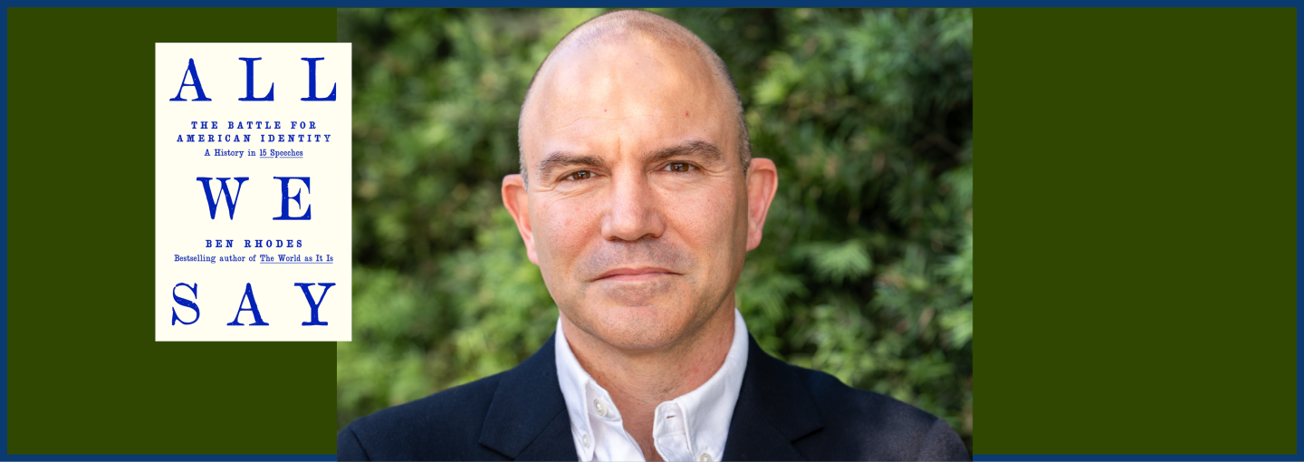 Image - the speaker and his book cover