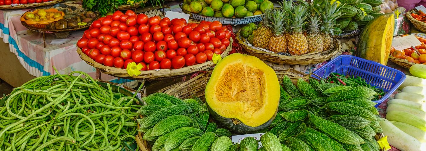 Market in Mauritius