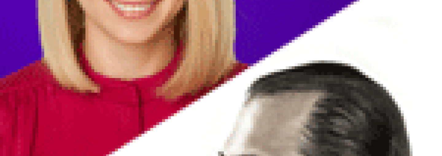Image - Marissa Mayer in conversation with Marc Benioff - A Visionary Award Even