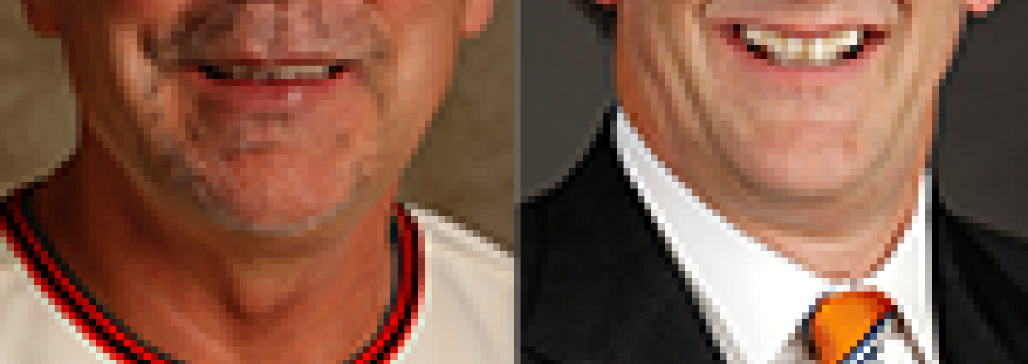 Image - San Francisco Giants’ Bruce Bochy and Larry Baer