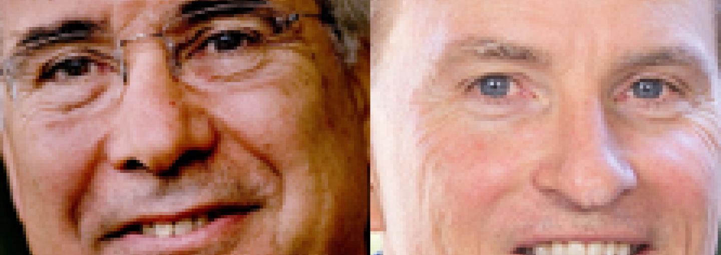 Image - Lord Nicholas Stern and Steve Westly