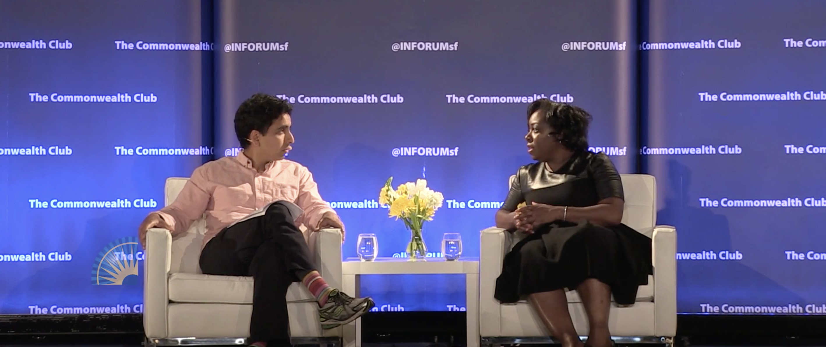 Image - Sal Khan and Kimberly Bryant