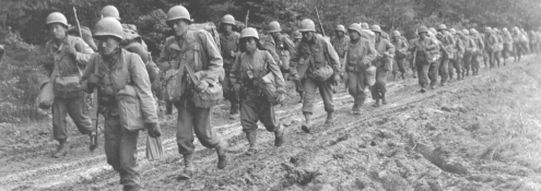 Image - U.S. troops in France during World War II