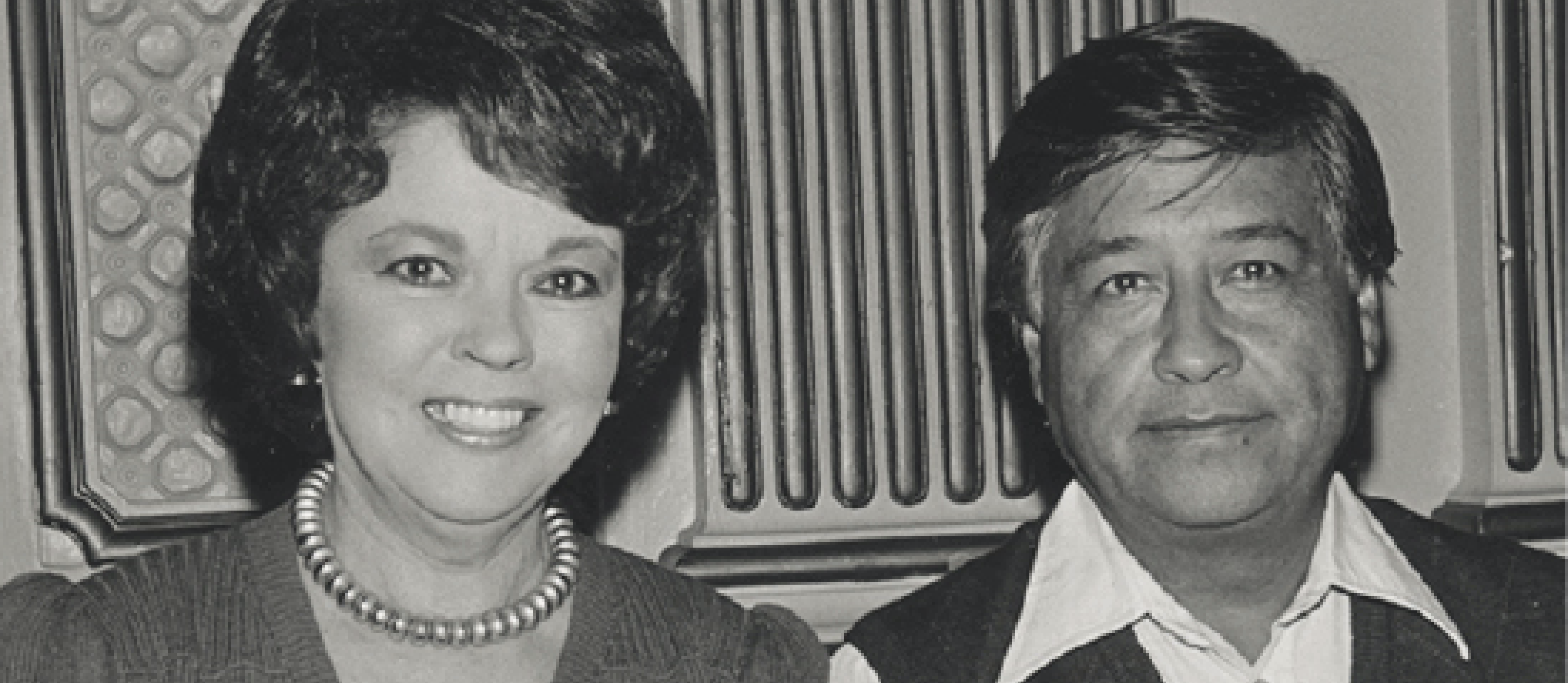 Image - Club President Shirley Temple Black with Cesar Chavez