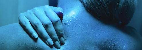 Image - hand on person's back