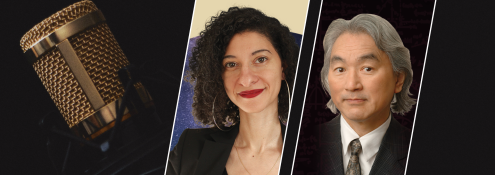Image - Chanda Prescod-Weinstein and Michio Kaku