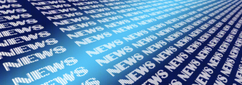 Image - text of the word news