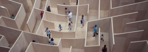 Image - people in a labyrinth