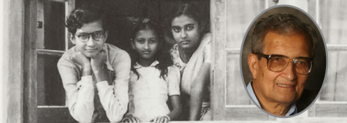 Image - children at window, plus author photo