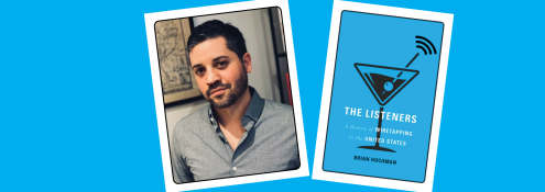 Image - speaker photo and book cover