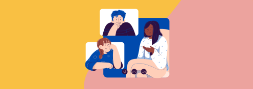 Image - illustration of 3 people