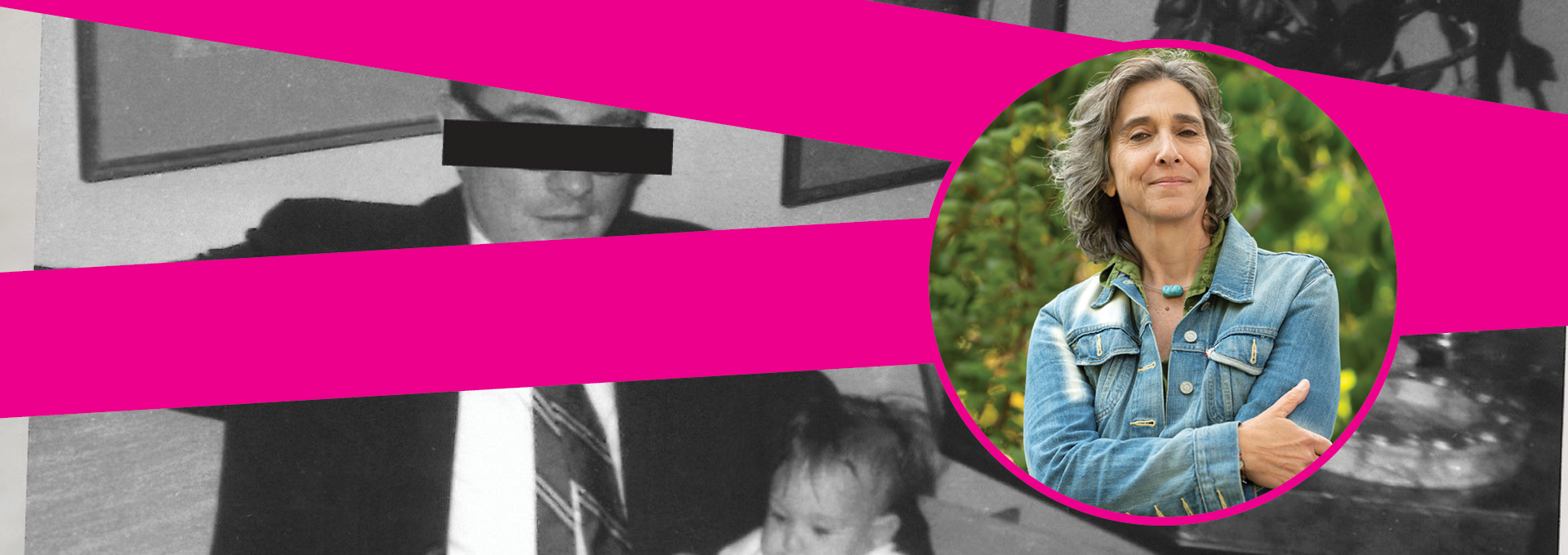 Image - Leslie Absher and detail from her book Spy Daughter, Queer Girl