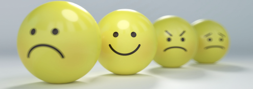 Image - balls with smiley and frowny faces