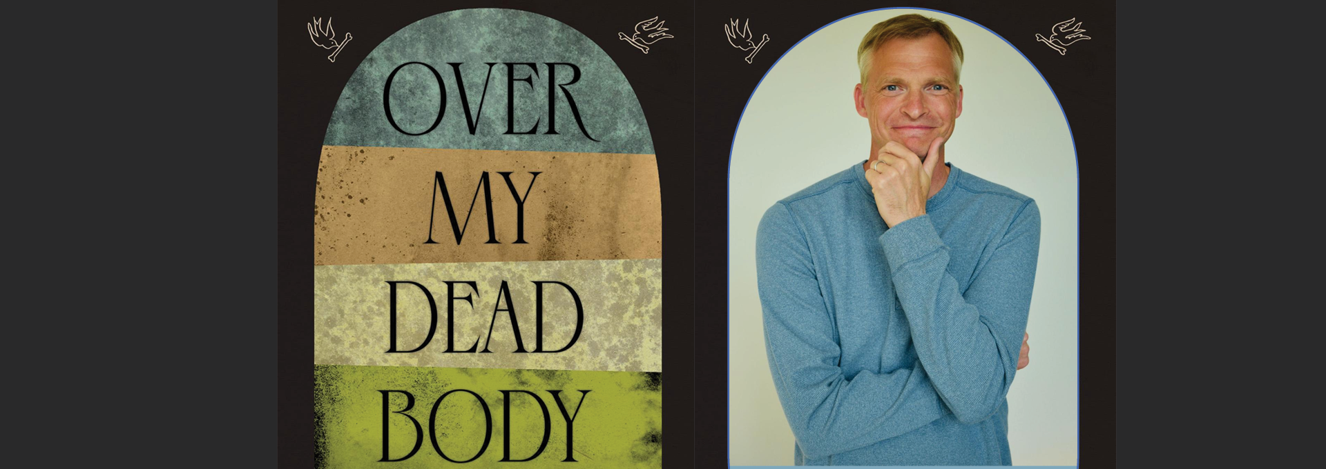 Image - Greg Melville and cover of his book