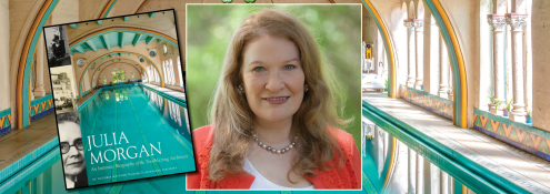 Image - Victoria Kastner and detail from her book cover