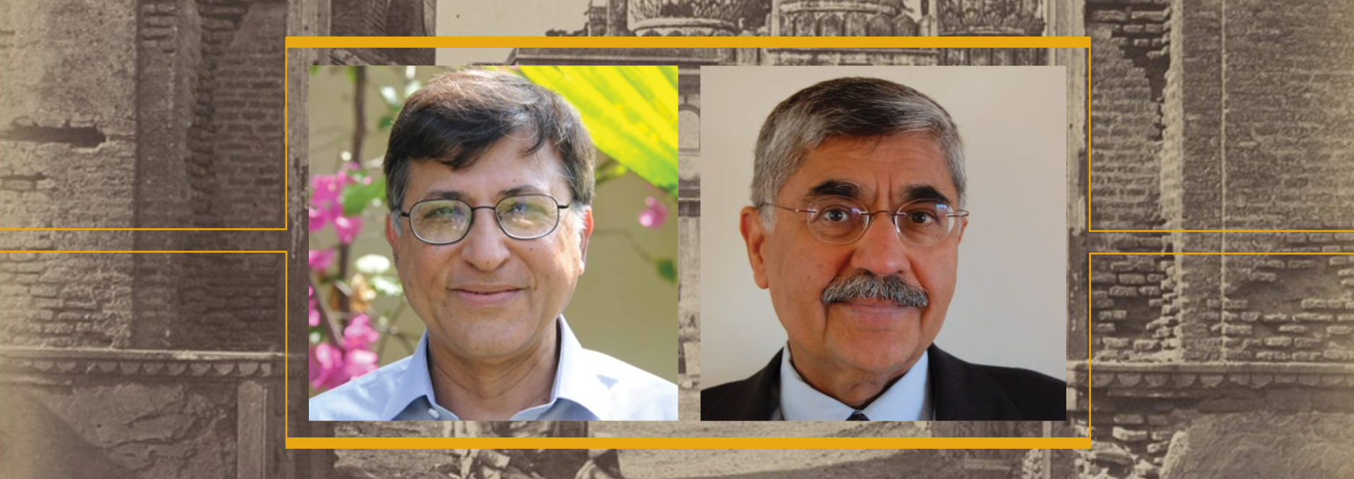 Image - speaker photos and detail from book cover