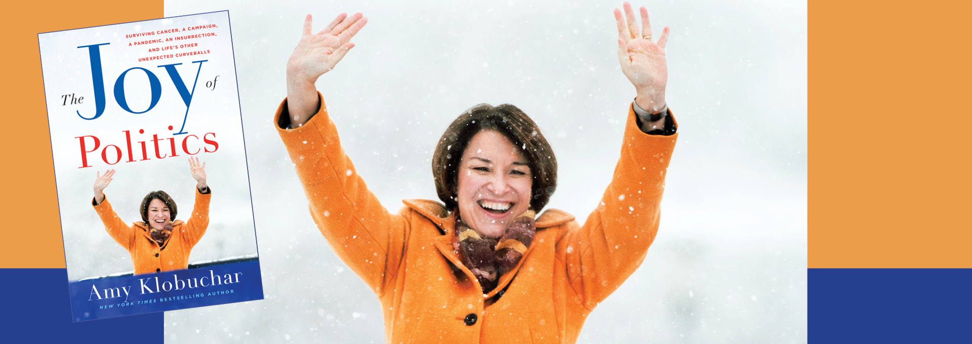 Image - Amy Klobuchar and book cover