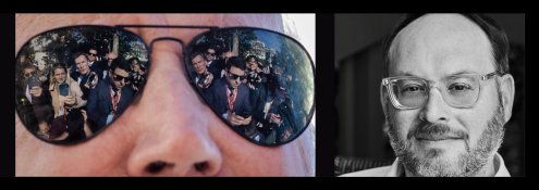 Image - Franklin Foer and detail from book cover