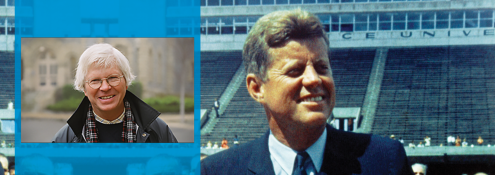 Image - speaker and JFK
