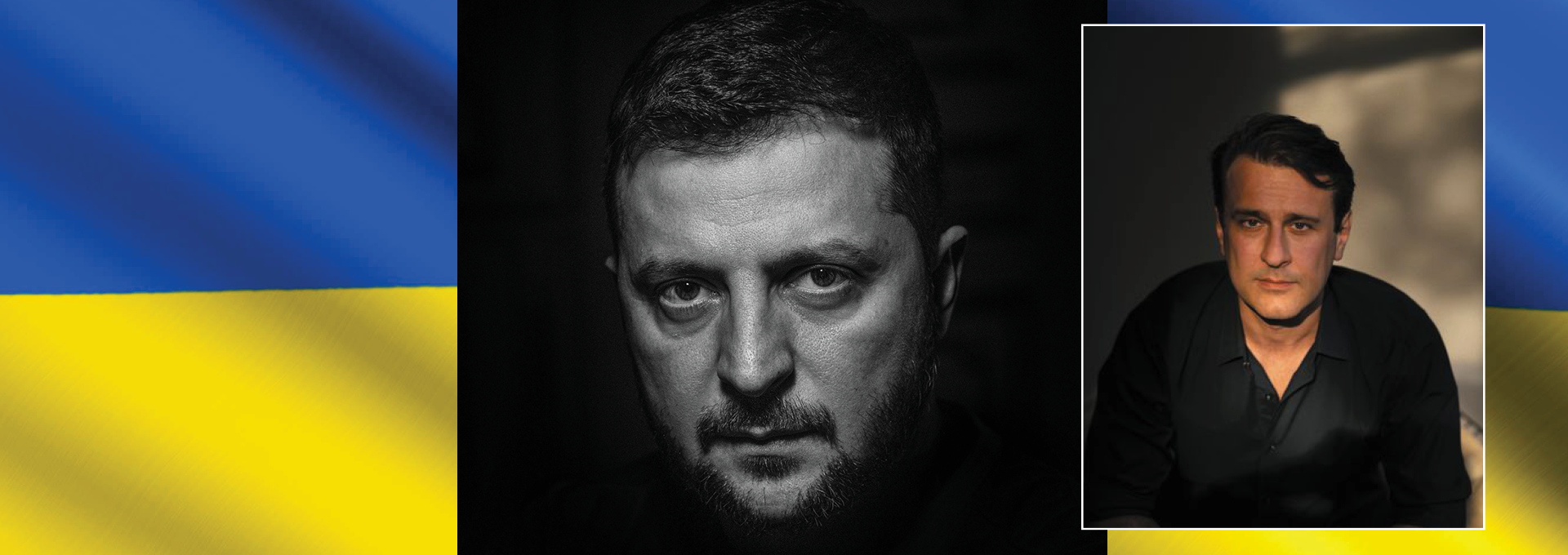 Image - Volodymyr Zelensky and Simon Shuster