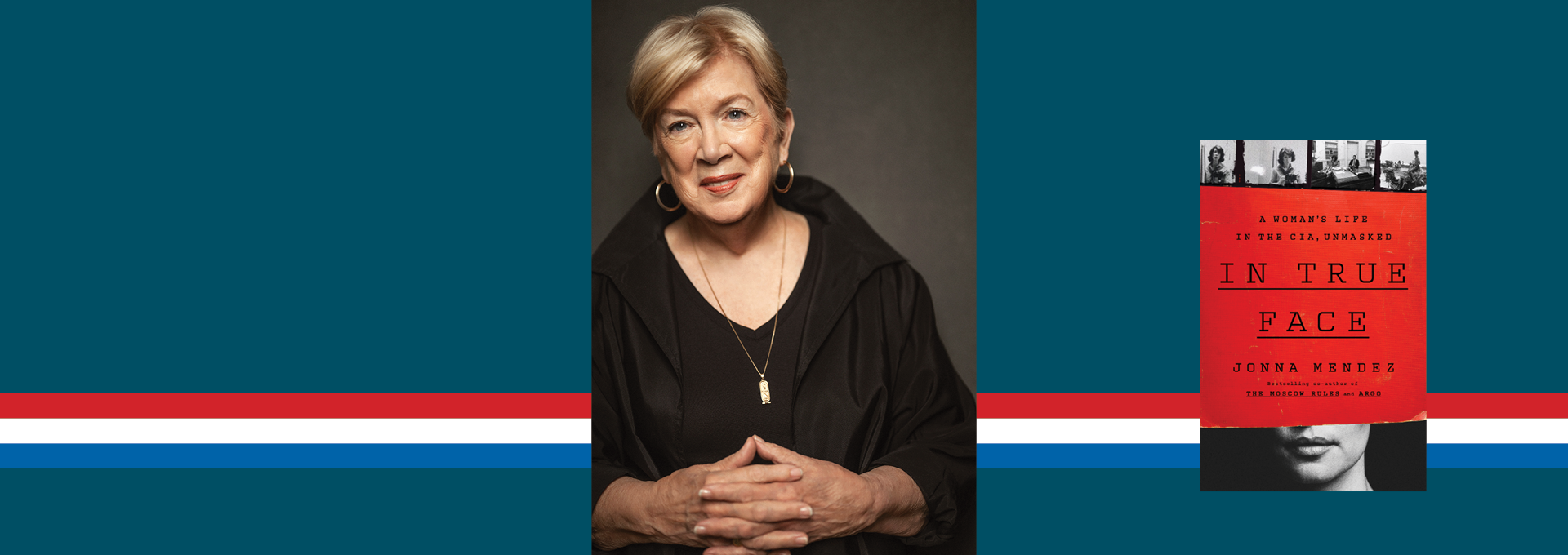 Image - speaker plus book cover