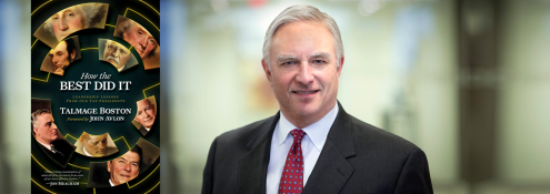 Image - Talmage Boston and his book cover