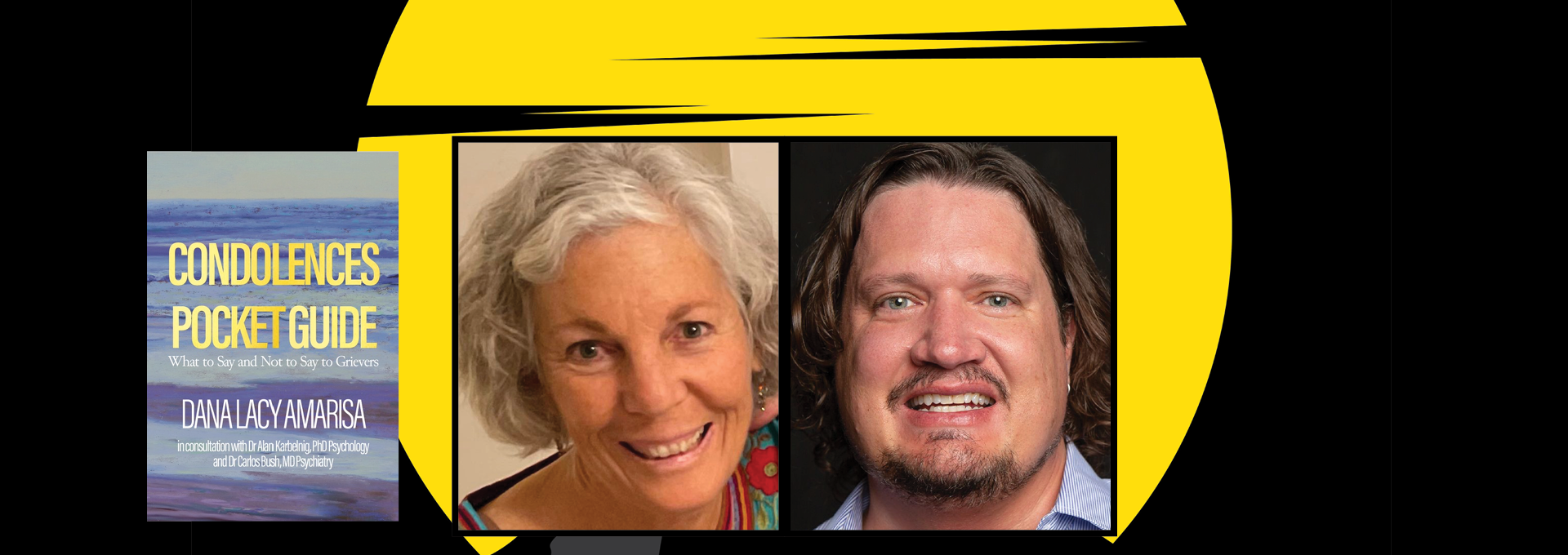 Image - speakers and book cover