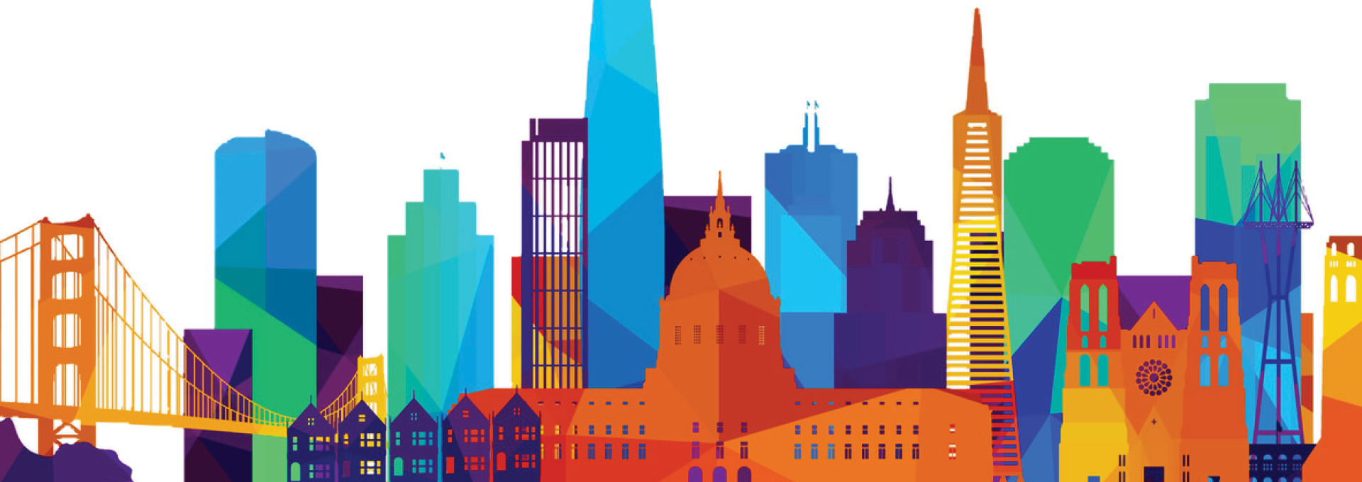 Image - San Francisco skyline illustration