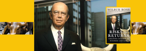 Image - Wilbur Ross and book cover