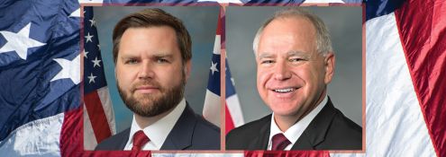 Image - JD Vance and Tim Walz