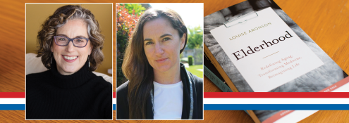 Image - the speakers and cover of Aronson's book