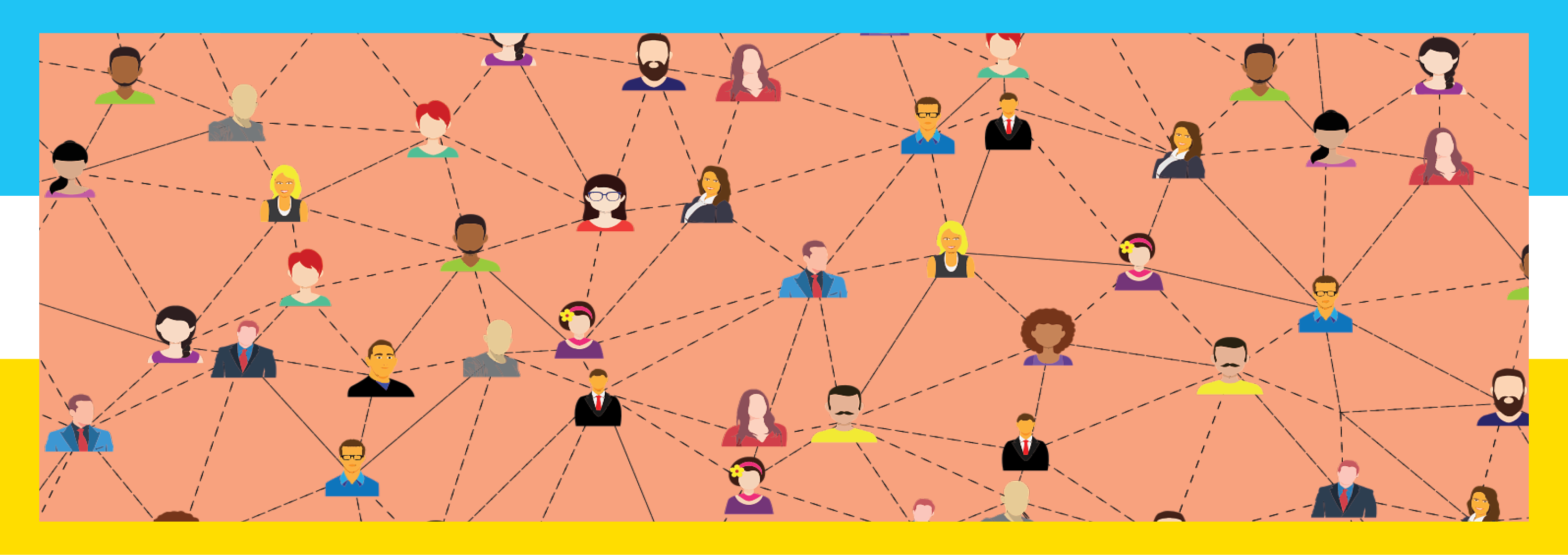 Image - illustration of people connected