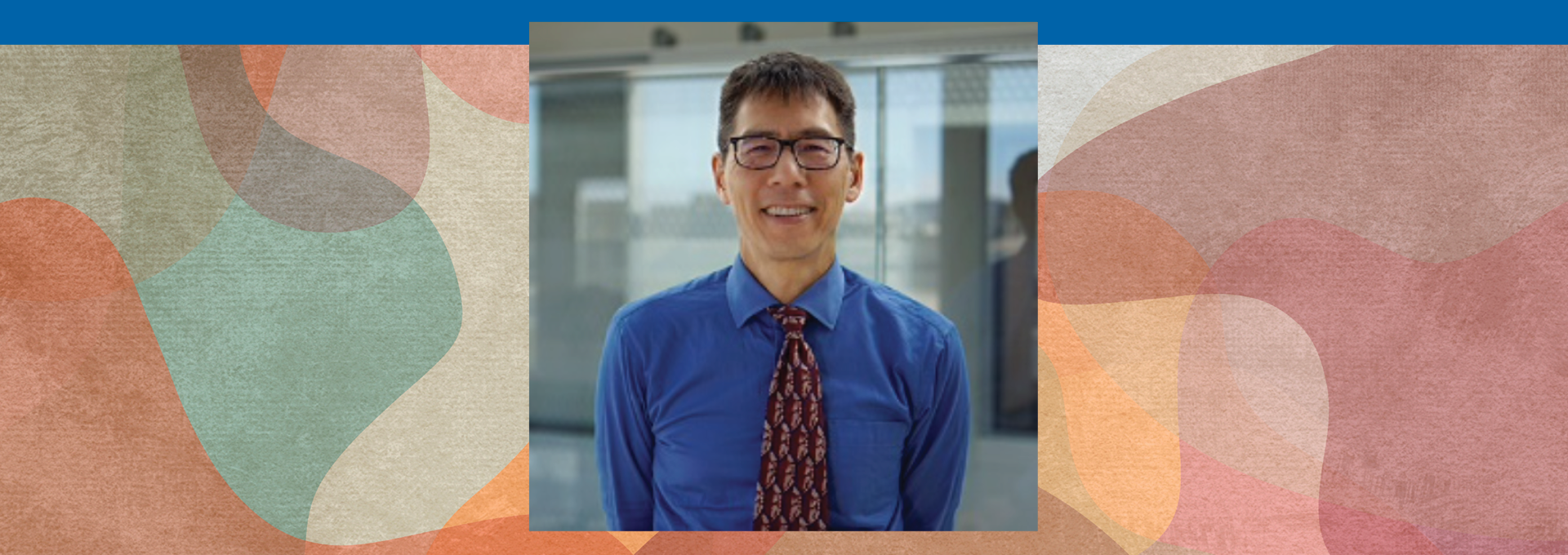 Image - the speaker and multicolored background