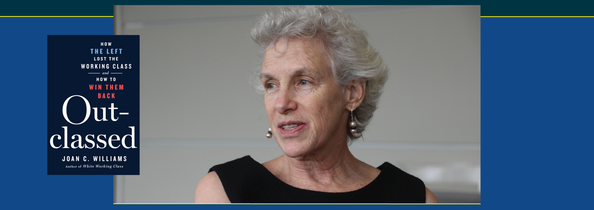 Image - the speaker and her book cover