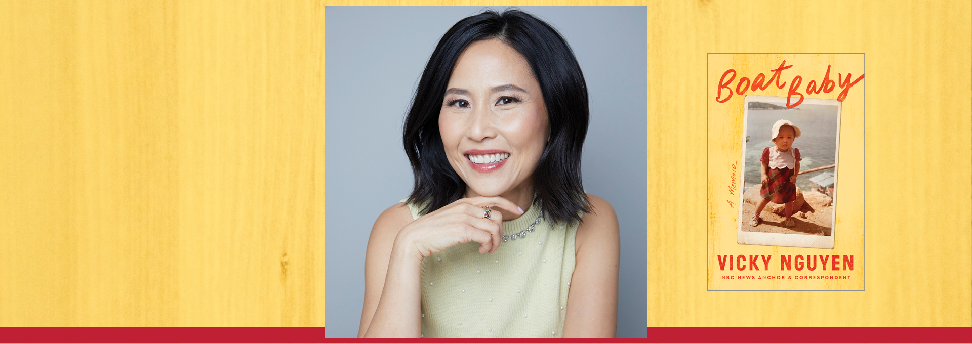 Image - the speaker and her book cover